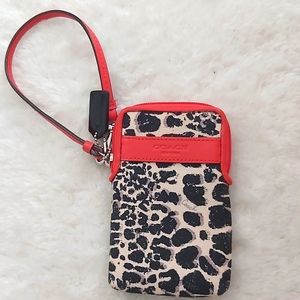 Coach card holder